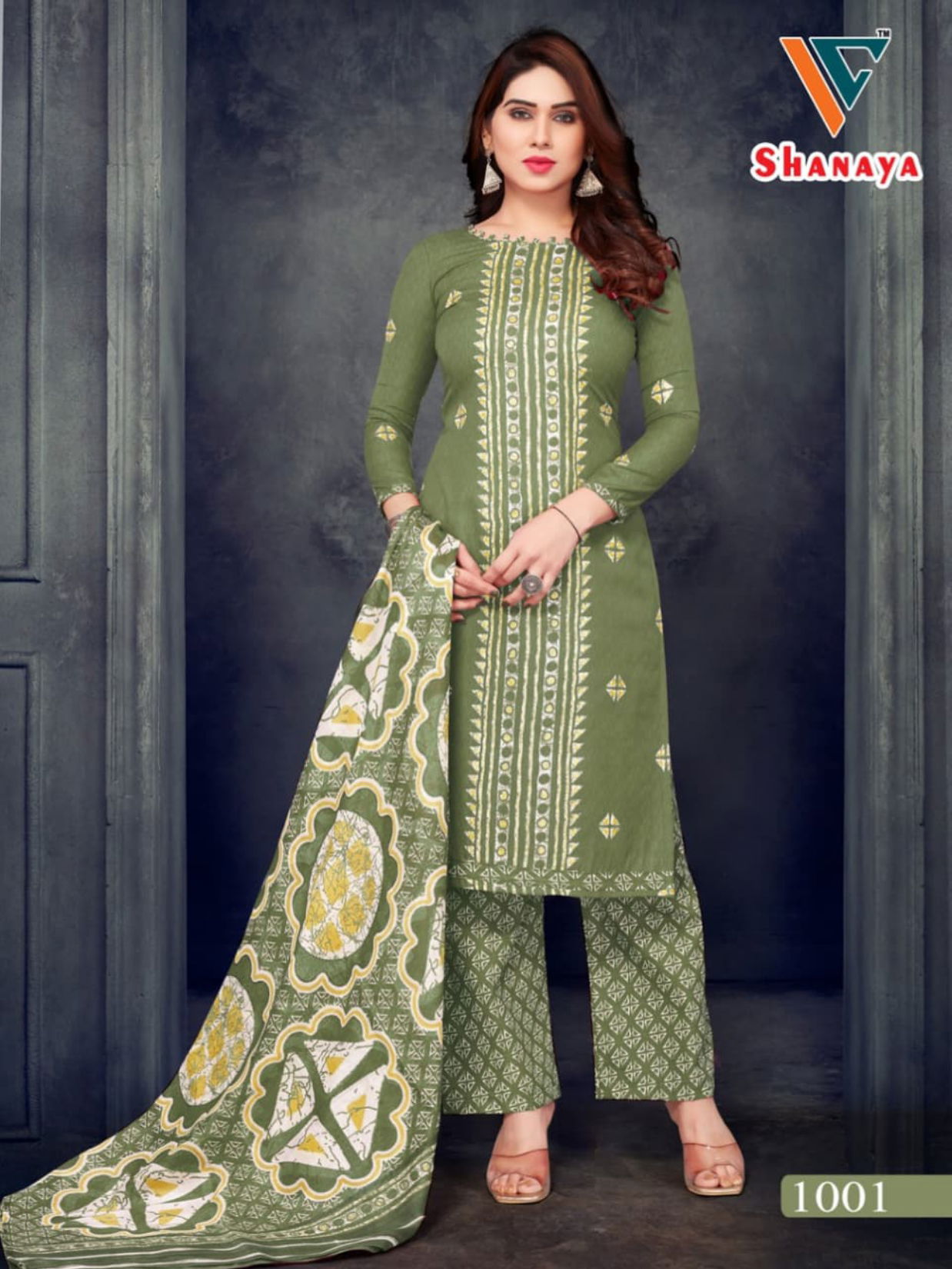 Vandana Shanaya Vol 1 Regular Wear Wholesale Printed Cotton Dress Material Catalog